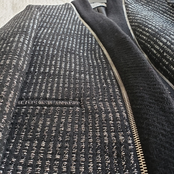 NWT Sandro Wool Blazer Coat Jacket Sz 38 - Picture 5 of 14